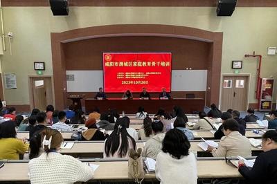 渭城區婦聯舉辦家庭教育骨干能力建設培訓班，為家庭教育賦能
